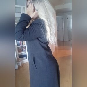 Club Monaco Women's Trench Blazer  Coat Jacket